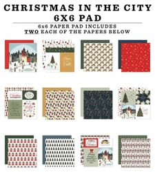 Carta Bella Paper Pad 6x6" - Christmas in the City